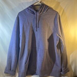 Tek Gear Men's Heathered Blue Hoodie
